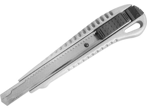 Nůž ulamovací kovový s kovovou výztuhou Extol 80048, 9mm