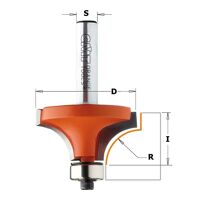 Zaoblovací fréza CMT C93844511 vydutá - R16 D44,5x22 S=8 HM (1)