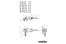Úhlová bruska Metabo WE 2000-230, 2000W, 230mm (6)