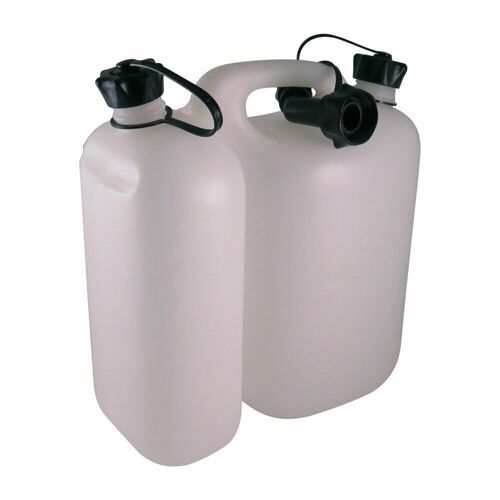 Kombinovaný kanystr Oregon 3,5L/ 1,5L, bílý, s nalévacím hrdlem