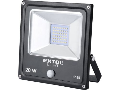 Reflektor Extol 43232, LED 20W s pohybovým čidlem, 1400lm, Economy