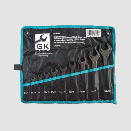 Sada oboustranných klíčů GK Tools P10460, 6-32mm, 10 dílů