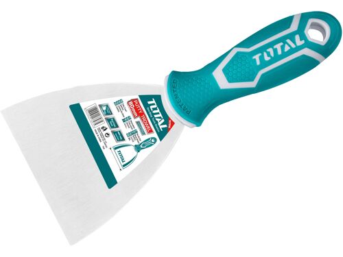 Špachtle TOTAL THT83806, 80mm, industrial, nerezová ocel, tepelně tvrzeno a leštěno