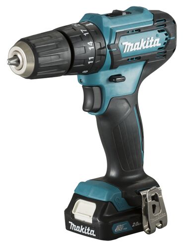 Aku příklepový šroubovák Makita HP333DSAE, Li-ion 12V/2,0Ah CXT