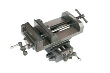 Křížový strojní svěrák Proma KS-200P, čelisti 205mm (1)