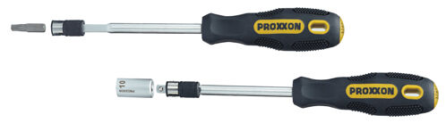 Univerzální šroubovák Proxxon 22283, 1/4“ hlavice a bity