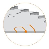 Pilový kotouč CMT C28168010M na lamino, DTD a MDF - 250 x 30 Z80 (2)