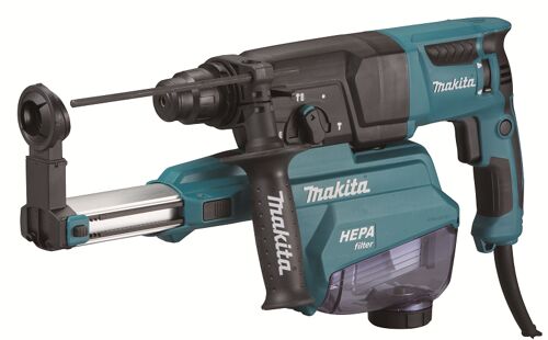 Kombinované kladivo Makita HR2652 s odsáváním, 800W, SDS+, 2,2J