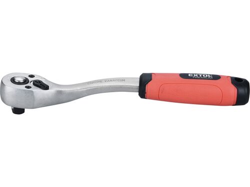 Ráčna tvarovaná, 45 zubů, 3/8", Extol 8816455