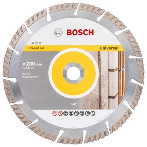 Diamantový kotouč Bosch 2608615065, 230mm, universal