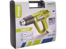 Horkovzdušná pistole Extol 411023, 2000W, kufr (3)