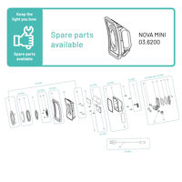 Akumulátorová svítilna Scangrip NOVA MINI FOR LIFE 03.6200, 1000lumen (16)