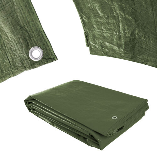 Plachta 120g/m2 nepromokavá s oky 3x4m zelená Procraft GT3x4