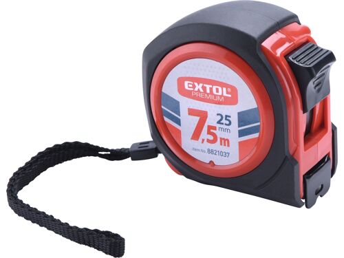 Metr svinovací Extol 8821037, 7,5m, 25mm