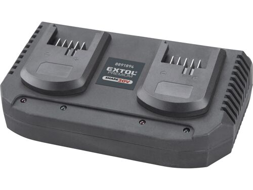 Extol 8891894 nabíječka SHARE20V, 2x3,5A