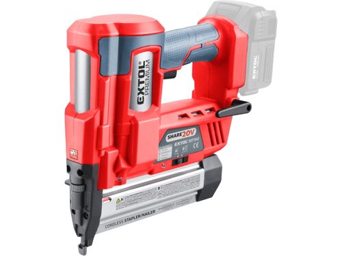 Aku hřebíkovačka/sponkovačka Extol 8891861, SHARE20V, 20V Li-ion, bez aku
