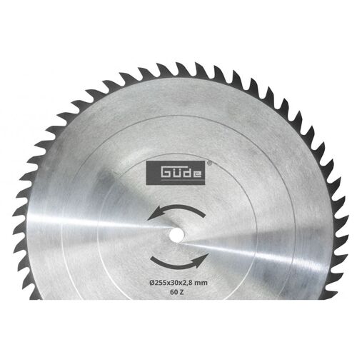 Pilový kotouč 255mm 60zubů Güde 55263