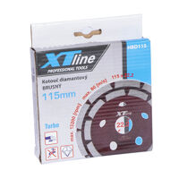 Kotouč diamantový brusný XTline HBD125 dvouřadý 125mm (1)