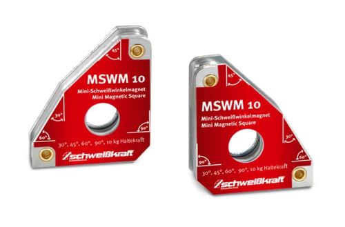 Permanentní svařovací úhlový magnet Schweisskraft MSWM 10, 2ks