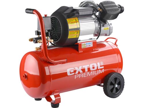 Kompresor olejový 2200W, 230V, vzdušník 50l, Extol 8895320