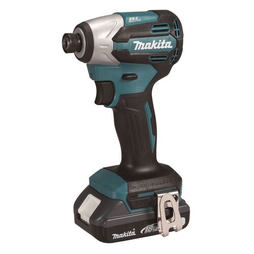 Aku rázový šroubovák Makita DTD158WVE 170Nm, 1/4" Li-ion LXTB 18V/2,0 Ah