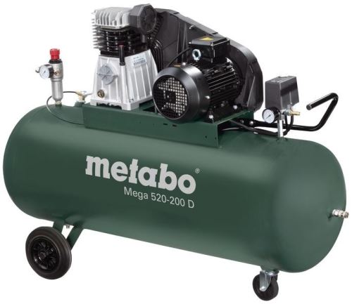 Kompresor Metabo Mega 520-200 D, 200l