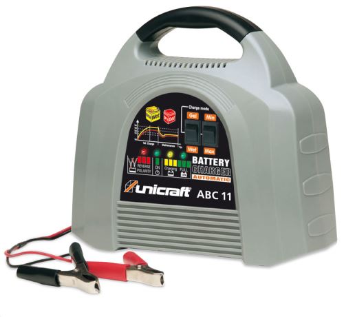 Nabíječka autobaterií Unicraft ABC 11 6850205, 12V, 8A