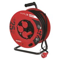 Prodlužovací kabel gumový na bubnu 230V/25m, Emos KL29225