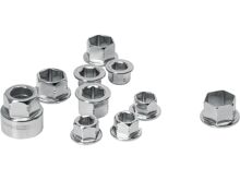 Klíč ráčnový tvarovaný a vložky, sada 11ks, 8-19mm, CrV (4)