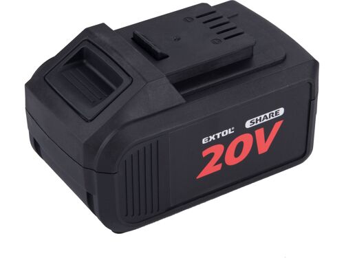 Extol 8891884 baterie akumulátorová SHARE20V, 20V Li-ion, 5000mAh