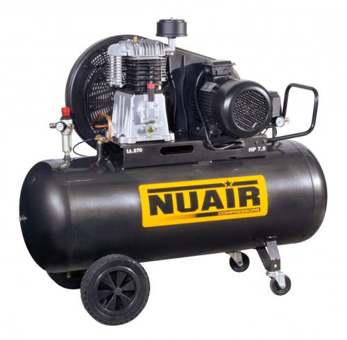 Olejový kompresor Nuair NB5/5,5CT/270, vzdušník 270l, 11bar, 400V