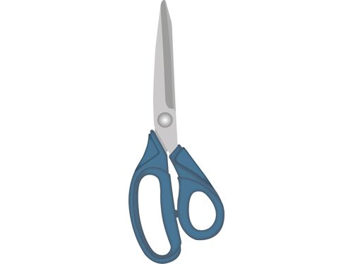 Nůžky kancelářské/víceúčelové nerez Extol 8855203, 240mm