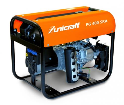 Jednofázová elektrocentrála Unicraft PG 400 SRA, 3,1kW, motor HONDA