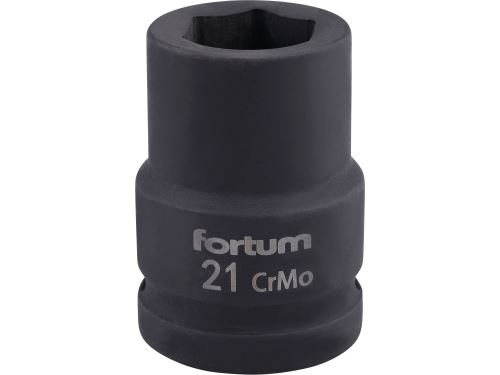 Hlavice Fortum 4703021 nástrčná rázová 3/4", 21mm, L 52mm