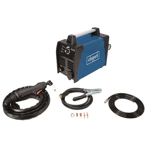 Plazmová řezačka Scheppach PLC 40, 230V, 15-40A, ocel 1-12mm