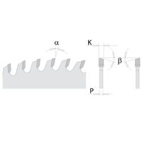 Pilový kotouč CMT C28568010M pro podélné a příčné řezy, 250x3,2x30mm 80zubů (1)
