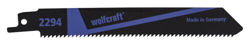 Wolfcraft 2 x šavlové pilové plátky hloubka řezu 10 – 100 mm 2294000