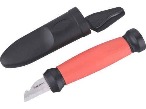Nůž na odizolování kabelů oboubřitý, 155/120mm, Extol 8831101