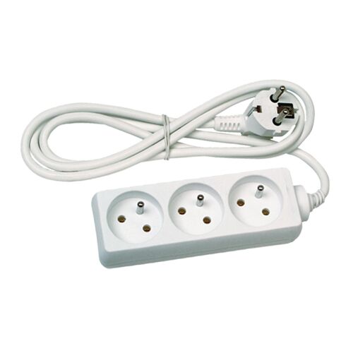 Prodlužovací kabel 3 zásuvky bílý 5m Emos KL870503