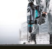 Aku kladivo Makita HR005GM202, SDSMax s AWS, Li-ion XGT, 40V/4,0Ah, 8J (3)