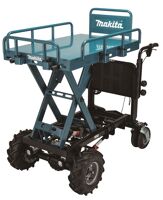 Makita DCU601Z aku kolečka Li-ion LXT 2x18V, bez aku (2)