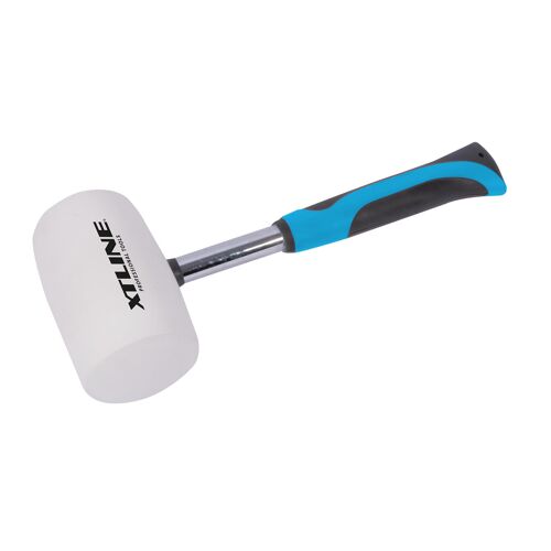 XTline XT33064 palička gumová bílá - kovová pogumovaná násada, 90mm