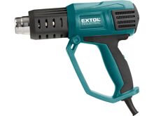 Pistole horkovzdušná Extol 8794800 s plynulou regulací teploty a proudu vzduchu, 2000W (2)