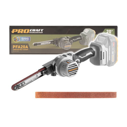 Aku pásový pilník Procraft industrial PFA20A-BB, bez aku