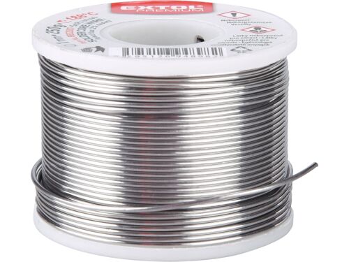 Drát pájecí trubičkový Extol 8832007, Sn60/Pb40, 250g
