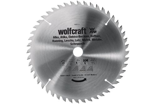 Wolfcraft Pilový kotouč pro cirkulárky jemné, čisté řezy ø300x30 Z48 6682000