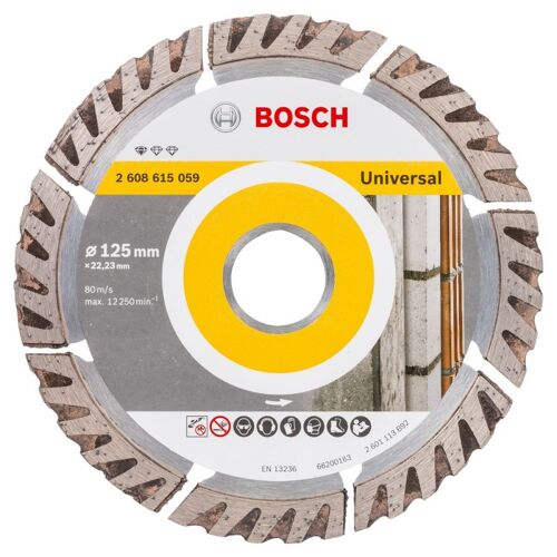 Diamantový kotouč Bosch 2608615059, 125mm, universal