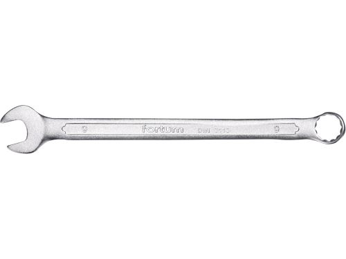 Klíč očkoplochý Fortum 4730209, 9mm, L 141mm