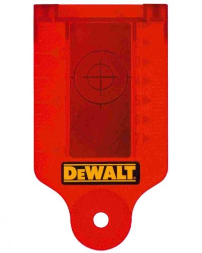 Zaměřovací karta Dewalt DE0730 pro laser