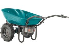 Kolečko dvoukolák s převodovkou aku, 260kg, 100l, 40V Li-ion, 6,0Ah, Extol 8791590 (1)